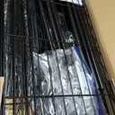 Ulif U5 Over the Washer and Dryer Storage Shelf, Laundry Room Space Saver Bathroom Storage and Organizer Rack for Hanging Towels and Drying Clothes with 5 Wire Shelves, 58.2"W x 13.4"D x 77.5"H, Black