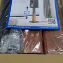 Height Adjustable Speaker Stands Pair for Studio Monitor & Bookshelf Speaker Stands-Wood Grain Floor Speaker Stands for Klipsch, ELAC, JBL, KEF, Edifier Surround Sound Speaker Stand Up to 50 Lbs