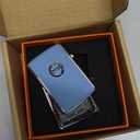 Car Key Cover for S60 V60 XC60 S90 V90 XC90 XC40 EM90 Best Gifts for Man Women Compatible with Volvo Key Case Replacement (Sky Blue)