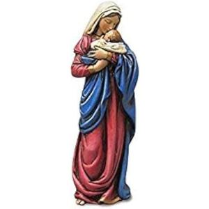 Religious Gifts Mary Mothers Kiss Figurine Statue Baby Jesus Catholic Christian Religious Gift