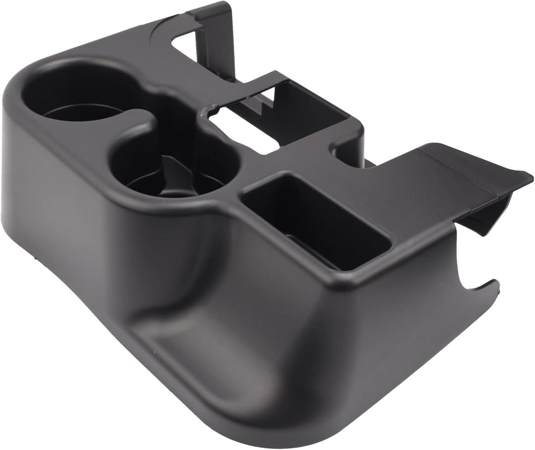 Center Console Cup Holder Compatible with 2003-2012 Dodge Ram 1500 2500 3500 Replace for: SS281AZAA