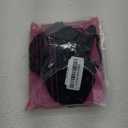 Kaei&Shi Floral Embroidered, Underwire, Removable Garter, Thigh Straps, Backless Bodysuit (10, Black)