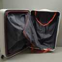 SwissGear 7366 Signature Hardside Expandable Luggage With Spinner Wheels, TSA Lock, White, Checked-Large 27-Inch