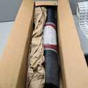 HAPBEAR Large Yoga Mat - 72"x36" Extra Wide Exercise Mat - 1/4" Thick Dual Color PVC | Anti-Slip Surface & High Cushioning - Ideal for Yoga, Pilates & Home Workouts - Bonus Mesh Bag