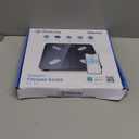 Etekcity Smart Scale for Body Weight, FSA&HSA Eligible, Bathroom Digital Weighing Scale with BMI, Body Fat, Muscle Mass, Accurate Bluetooth Home User Health Equipment Sync Apps, LED, Tempered glass (11 x 11 inches, Black)