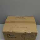 Hiaksedt 50 x 50 inch Baby Playpen with Mat Small Playpen for Babies and Toddlers Baby Fence Playards (Dark Gray + Mat)