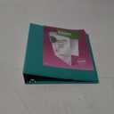 Avery Durable View 3 Ring Binders, 2 Inch Slant Rings, 530-Sheet Capacity, DuraHinge, 2.8 Inch Wide Spine, Color Received Will Vary: Black, Bright Blue, or White, 1 Binder (17038)