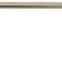 Innovative Brent Swing Arm Window Curtain Rod, Nickel - 1/2" Rod Diameter Fits Windows Size 20" - 36" - Stainless Steel Heavy Duty Drapery Rods for Bedroom, Living Room, Kitchen & Bathroom