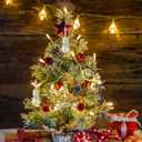 12pcs Musical Instruments Ornaments Christmas Decoration - Gold Tiny Instruments Set - Xmas Tree Hanging Decorations Christmas Crafts DIY Dollhouse Accessories Holiday Decor