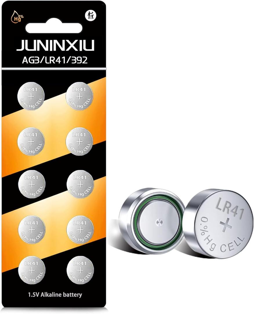 LR41 Battery L736F Battery AG3 Battery LR41 /192 / AG3 / V3GA/L736h 1.5V Battery Alkaline Button Cell Batteries (7 Count)