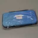 JIAMEIXING Carrying Case for Nintendo Switch 2 2025- Cute Shockproof Hard Case, Tempered Glass Screen Protector & Storage Box for Game Cards & Accessories (Blue)