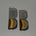 2PCS New Lymphatic Contour Face Brush, Contour Face Brush for Lymphatic Drainage, Ergonomically Designed to Fit The Skin Precisely, Face Lifting Tool for Skincare Routine|Portable Gua Sha Alternative