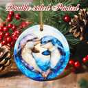 Christmas Ornaments, Dolphin Ornament, Christmas Tree Ornaments, Xmas Decorations, Holiday Decorations, Gifts for Dolphin Lovers, Holiday Party Gifts, and Xmas Gift Ideas