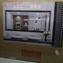 40x38 Inch Black Bathroom Mirror for Wall, Thick Metal Framed Rectangle Mirrors for Over Sink, Bedroom, Living Room, Entryway, Anti-Rust, HD Tempered Glass