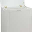 Oceanstar RH5513WHITE Storage Laundry Hamper, White