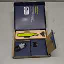 Norelco Philips OneBlade 360 Hybrid Face, Electric Beard Trimmer and Shaver, with 360 Blade Technology, 1x 360 Blade for Face, 5in1 Adjustable Comb, Model QP2724/90 (Black & Lime Green)