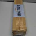 Curtain Rods for Windows 36-124 inch, 5/8 inch Matte Black Curtain Rod with Brackets Adjustable by Splicing for Bedroom Kitchen Living Room