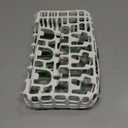 Dr. Brown's Dishwasher Basket for Small Baby Bottle Parts, Pacifiers, and Accessories, Clean, Store and Organize Newborn Essentials, BPA Free, Green