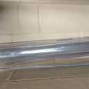 23.6 x 55 Inch Desk Table Cover - 1.5mm Clear Plastic Mat, Vinyl Table Pads