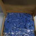 IPOPU Artificial Roses Flowers Heads, 100 Pcs Navy Blue Foam Fake Roses Bulk 3inch Stemless Faux Flowers for DIY Wedding Bouquets, Crafts, Wall Decor,Bridal Shower Party Home Decor(Navy Blue)