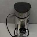 Hamilton Beach The Scoop Single Serve Coffee Maker & Fast Grounds Brewer, Brews in Minutes, 8-14oz. Cups, Stainless Steel