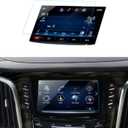 Car Screen Protector for 2015 2016 2017 2018 2019 Cadillac CTS Accessories Navigation Touchscreen Protector Film Tempered Glass HD Clear Anti-Glare 8''