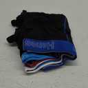 Hanes mens Boxer Brief Underwear Pack, Stretch Cotton Boxer Briefs for Men, Moisture-wicking, (Large, Black - 6 Pack)