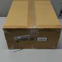 CTSNSLH 5 Pack Closet Organizers Storage Box, Closet Storage Stackable Storage Bins, Plastic Drawer Basket for Wardrobe Cupboard Kitchen Bathroom Office, White