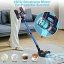 Claesydorn P10 Cordless Vacuum Cleaner Hard Floor Pet Hair Home Car