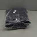 2x8 ft Outdoor Runner Rug, Non-Slip Indoor Outdoor Carpet Runner with TPR Backing, Waterproof Mat for Hallway, Kitchen, Patio, Garage, Deck, Entryway, Grey Wide Stripes