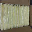 Ever Ready First Aid Disposable Isolation Gown with Elastic Wrists, Universal Size, Yellow - Case of 100