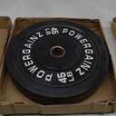 Powergainz Olympic 2-Inch Cast Iron Plate Weight Plate for Strength Training, Weightlifting and Crossfit