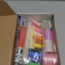 Needbrock 5 Pcs Nano Tape Bubble Kit,1m/3.28 ft Each Roll Nano Tape Bubbles Double Sided Tapes with Luxe Glitter, Clay, Beads, Cute Stickes Suitable for Over 3 Years Old