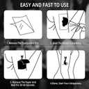 3 x Makeup Patches - Gold Heart Shape Glitter Freckles Face Tattoo - Freckle Makeup - Faux Freckles Waterproof Temporary Tattoos - Cute Glitter Makeup Accessories For Women - 8 Pcs