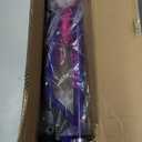 Gotrax KS1 Kids Kick Scooter, LED Lighted Wheels and 3 Adjustable Height Handlebars, Lean-to-Steer & Widen Anti-Slip Deck, 3 Wheel Scooter for Boys & Girls Ages 2-8 and up to 110 Lbs