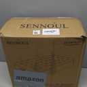 SENNOUL Air Mattress Twin with Built in Pump - 2 Mins Quick Self Inflatable,13"/550lbs Max Blow Up Bed, All Night Stability No Lost AirNo Peculiar Smell for Camping,Home,Guests & Portable Travel