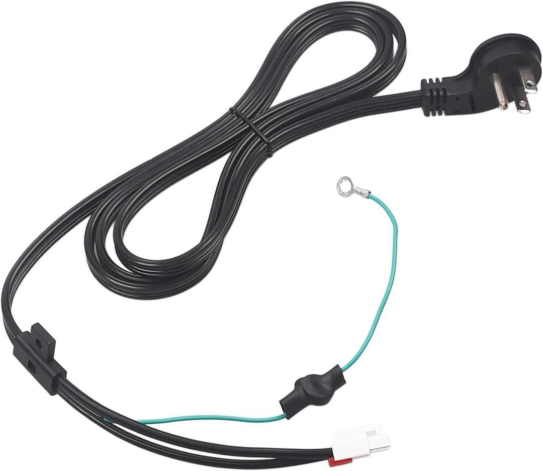 Upgraded Refrigerator Power Cord 3903-001003 3903-000519 - Compatible with Samsung RH29H8000SR/AA-00, RF261BEAEWW/AA-01 etc - Replacement Fridge Cord for Models 3903-000786, 3903-001013, 3903-000796