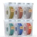 YOOPAI Filament Storage Box - 6 Pack Filament Container for 3D Printing Sealing and Protection - Portable Storage Box with Desiccants & Label for Home & Office, Water-Proof and Dust-Proof 4.0L(9.03*8*3)