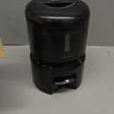 PETLIBRO Automatic Cat Feeder  3L Programmable Pet Food Dispenser with Airtight Storage, Timed Portion Control, Voice Meal Call & Dual Power Supply, Clog-Free Healthy Feeding for Cats & Small Dogs (Black)