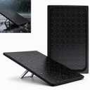 Silicone Starlink Gen 3 Cover, Protective Case for Starlink Gen 3 Standard/Residential Dish, Waterproof UV & Hail Resistant, Signal-Friendly Heat Dissipation, Easy Tool-Free Install(Black)