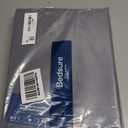 Bedsure Queen Sheet Set, Cooling Sheets for Queen Size Bed Set, Rayon Derived from Bamboo, PureWoven, Breathable & Soft, Deep Pocket Up to 16", Hotel Luxury Silky Bedding for Hot Sleepers, Dark Grey