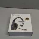 Conambo Noise Cancelling Bluetooth Headset V5.1, 35Hrs HD Talktime CVC8.0 Dual Mic Hands-Free Wireless Headset, Bluetooth Headphones with Mute Button for Cell Phones Business Home Office Trucker