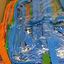 Cholemy 24 Set Clear Backpack with Pencil Case Bulk Heavy Duty PVC Transparent School Bag for Students Women Men Travel(Multicolor)