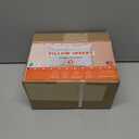 Elegant Comfort Set of 2 Throw Pillow Inserts with Poly-Cotton Shell Siliconized Fiber Filling - Sofa Bed and Couch Pillows - Indoor Decorative Pillows 12 x 12 Inch, Pack of 2