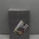 PRANDOM Large Collapsible Storage Bins with Lids [3-Pack] Linen/Cotton Blend Foldable Storage Boxes Organizer Containers Baskets Cube with Cover for Home Bedroom Closet Office Nursery(17.7x11.8x11.8) (Gray)