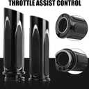 JMTBNO Motorcycle Grips 1" 25mm Handlebar Hand Grips Compatible with Harley Touring Road King Street Glide Electra Glide Road Glide Street Bobber Softail Fatboy