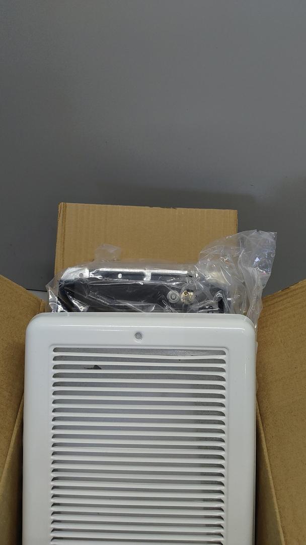 Gopper New Upgrade CSC151TW Electric Wall Heater  Fast & Efficient Heating with Builtin Thermostat, 1500W/120V, 5120 BTU, Complete Unit, White (120, Volts) (White)