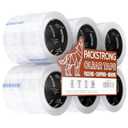 Industrial Grade Clear Packing Tape 12 Rolls - 110 Yards per Roll - 2" Wide x 2 mil Thick, Acrylic Adhesive Tape for Box Office Moving Packaging Shipping