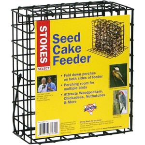 Stokes Select Seed Cake Bird Feeder with Perches, One Cake Capacity