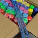 JOYIN 48 PCS 14.6’’ Big Bubble Wands for Kids, Bubble Wand with Refill Solution for Summer Toy Party Favor, Outdoors Toy Activity, Easter Basket Stuffers, Birthday Gift